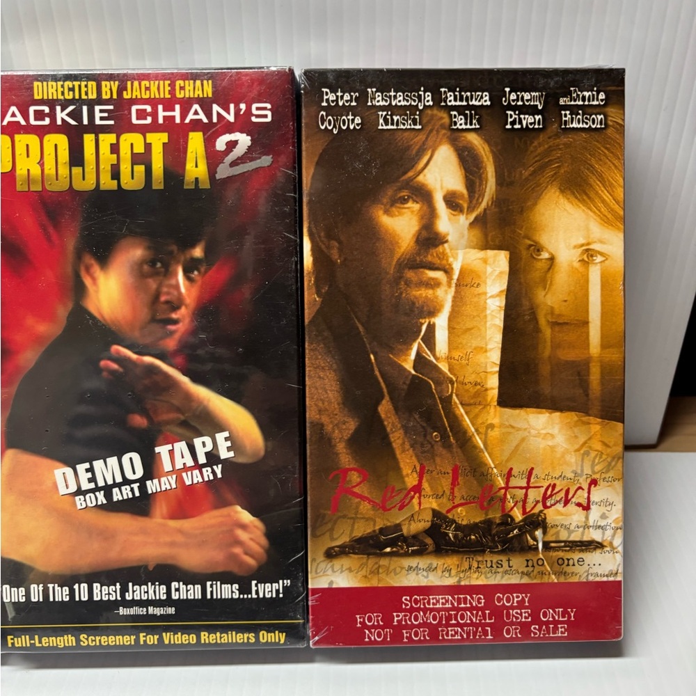 Lot of 15 Rare VHS Screening Copies / Promotional Tapes store & Studio Use Only - Picture 8 of 9